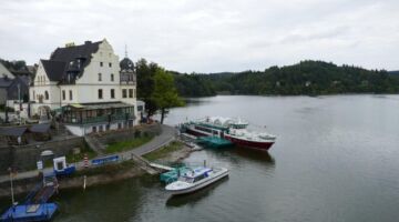 Saalburg Schiffsanlegestelle