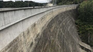 Staumauer Bleilochstausee