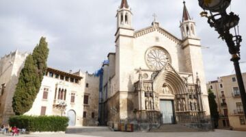 Palau Balta und Basilica Stg. Maria 14.11.21 Vilafranca del Penedès