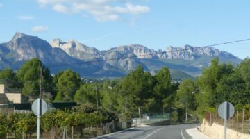 Fahrt nach Guadalest 09.12.21 El Castell de Guadalest