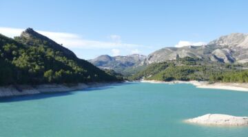 Stausee 09.12.21 El Castell de Guadalest