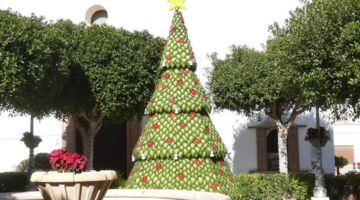 Weihnachtsbaum gehäkelt 29.12.21 Canjáyar