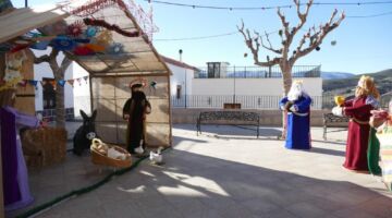 Weihnachtskrippe gehäkelt 30.12.21 Canjáyar