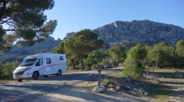 Stellplatz Cases de Bernia 30.01.22 Serra de Bérnia