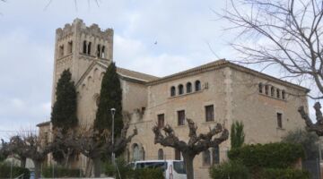 Kirche Santa Maria 09.02.22 Vilobí del Penedès