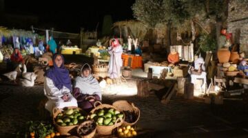 Lebendige Krippe in Bàscara