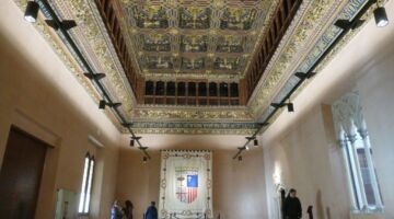 Saragossa Aljaferia Salon del Oro