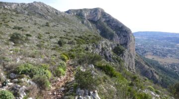 Wanderweg zum Montgo