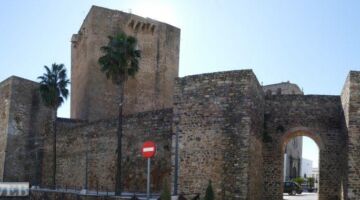 Olivenza Foso Muralla Medieval Panorama