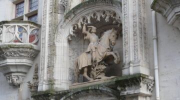 Nancy Statue von Herzog Anton