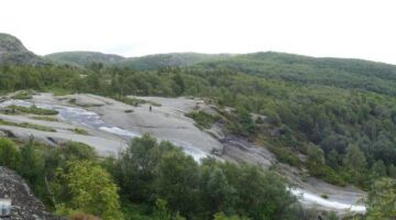 Wasserfall Skrelifallan