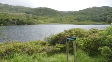 Wanderweg Tindaslottet Kvednavatnet