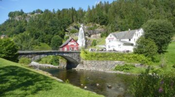 Wasserfall Steinsdalsfossen