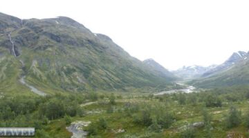 Sognefjellet Aussichtspunkt Vegaskjelet.