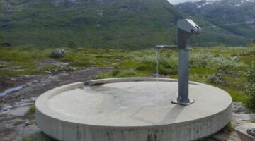 Gaularfjellet Torsnesstølen Kunstwerk Mirage