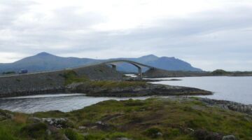 Atlantikstraße Brücke Storseisundbrua