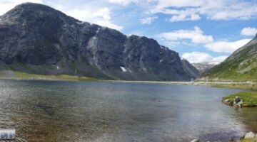 Aussichtspunkt Langvatnet Panorama