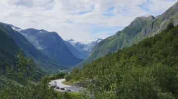 am Øvstefoss Wasserfall