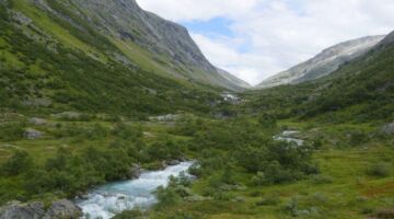 Landschaftsroute Gamle Strynefjellsvegen Videfossen