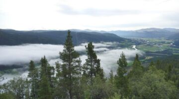Wanderung auf den Sten Blick Osten