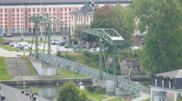 Trollhättan Doppelklappbrücke Olidebron