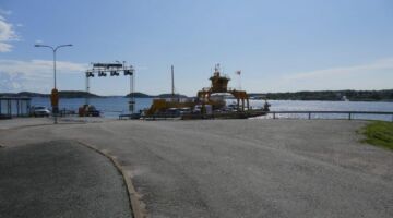 Fähre zur Insel Malmön