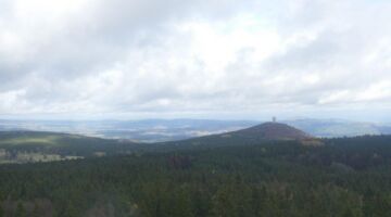 Stadlern Blick vom Böhmerwaldaussichtsturm