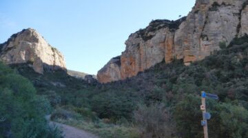 Riglos Wanderung La Mota-Schlucht