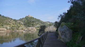 Passadiço do Alamal Burg von Belver