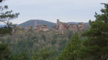 Erfweiler Hahnfels-Tour, Burgenmassiv Alt-Dahn