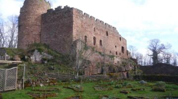 Ottrott Mont Sainte Odile Burg Lutzelbourg