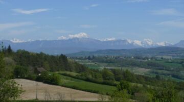 Fahrt nach Chanay Mont-Blance