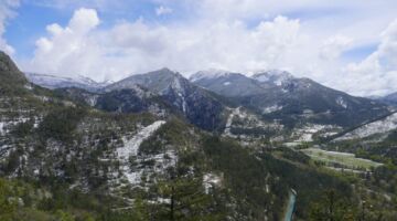 Castellane Blick Richtung Italien