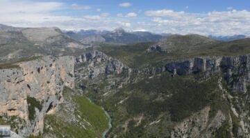 Verdonschlucht Belvédére de la Dent d´Aire Panorama
