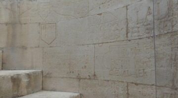 Saint-Gilles Abtei Wendeltreppe