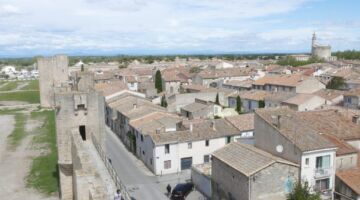 Aigues-Mortes Stadtmauer