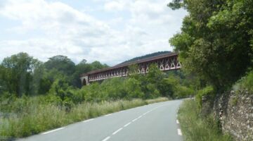 Pont style Gustave Eiffel bei Olargues