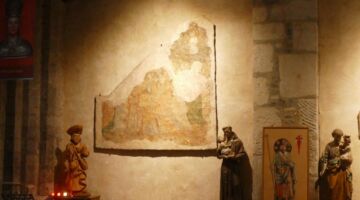 Saint-Lizier Kathedrale Fresken