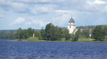 Rättvik Kirche und Wasadenkmal