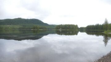 an der E45 Blick zum Sonfjället Nationalpark