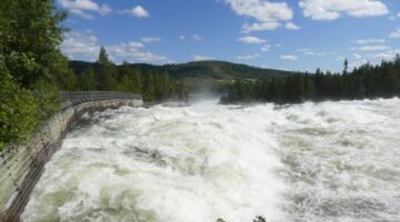 Storforsen Stromschnellen
