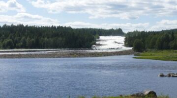 Storforsen Stromschnellen