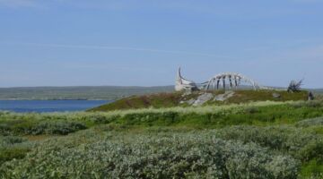 Vardøs Skulptur Drakkar