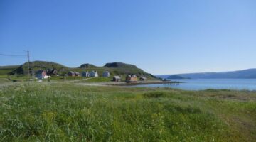 Fahrt nach Berlevåg Veidnes