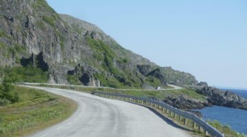 Fahrt nach Berlevåg