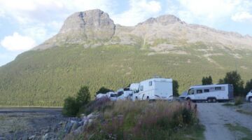 Stellplatz Lyngenfjord