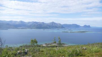 Wanderung auf das Husfjellet