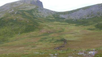 Wanderung auf das Husfjellet Sommardalen