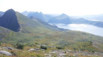 Wanderung auf das Husfjellet