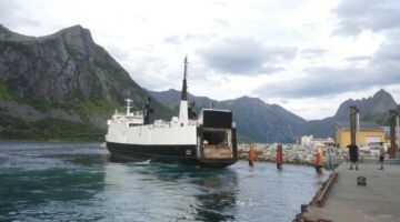 Fähre Gryllefjord nach Andenes